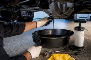 DIY differential fluid draining into pan
