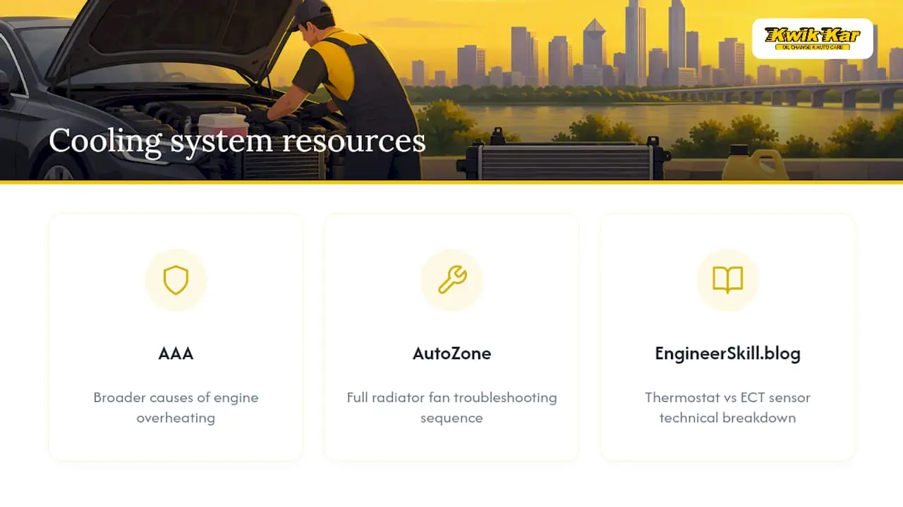 Helpful Resources for Cooling System Safety — overview diagram